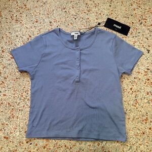 Light blue, brand new Mavi crop top